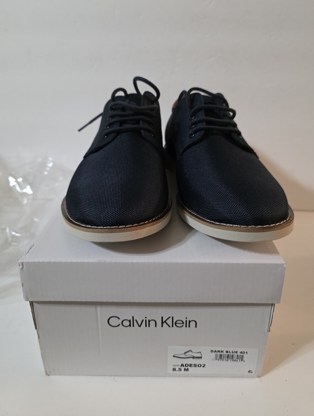 Calvin Klein Mens Adeso Lace Up Dress Shoes